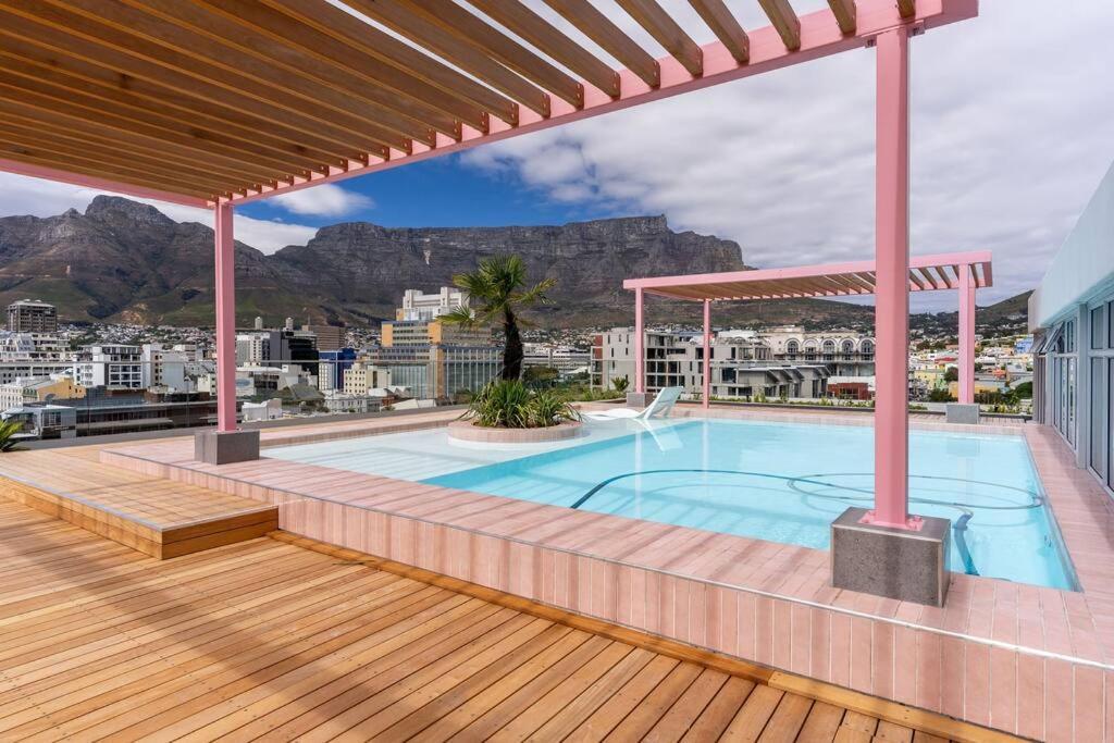 The Rose 604: Central Studio With Rooftop Pool Cape Town Dış mekan fotoğraf