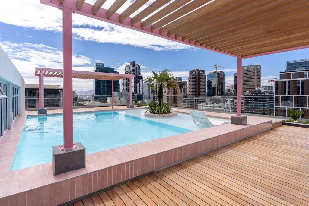 The Rose 604: Central Studio With Rooftop Pool Cape Town Dış mekan fotoğraf